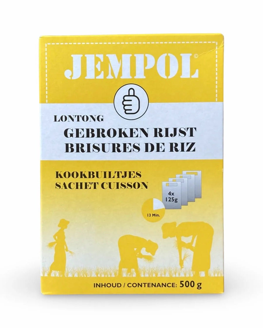 JEMPOL Gebrochener Reis im Beutel kochen 500g (4x125g) - MAOMAO