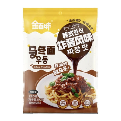 金百味黑豆味乌冬面 240克