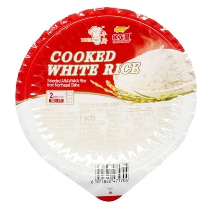 JINLONGYU Arawana Weißer Mikrowellenreis 210g - MAOMAO