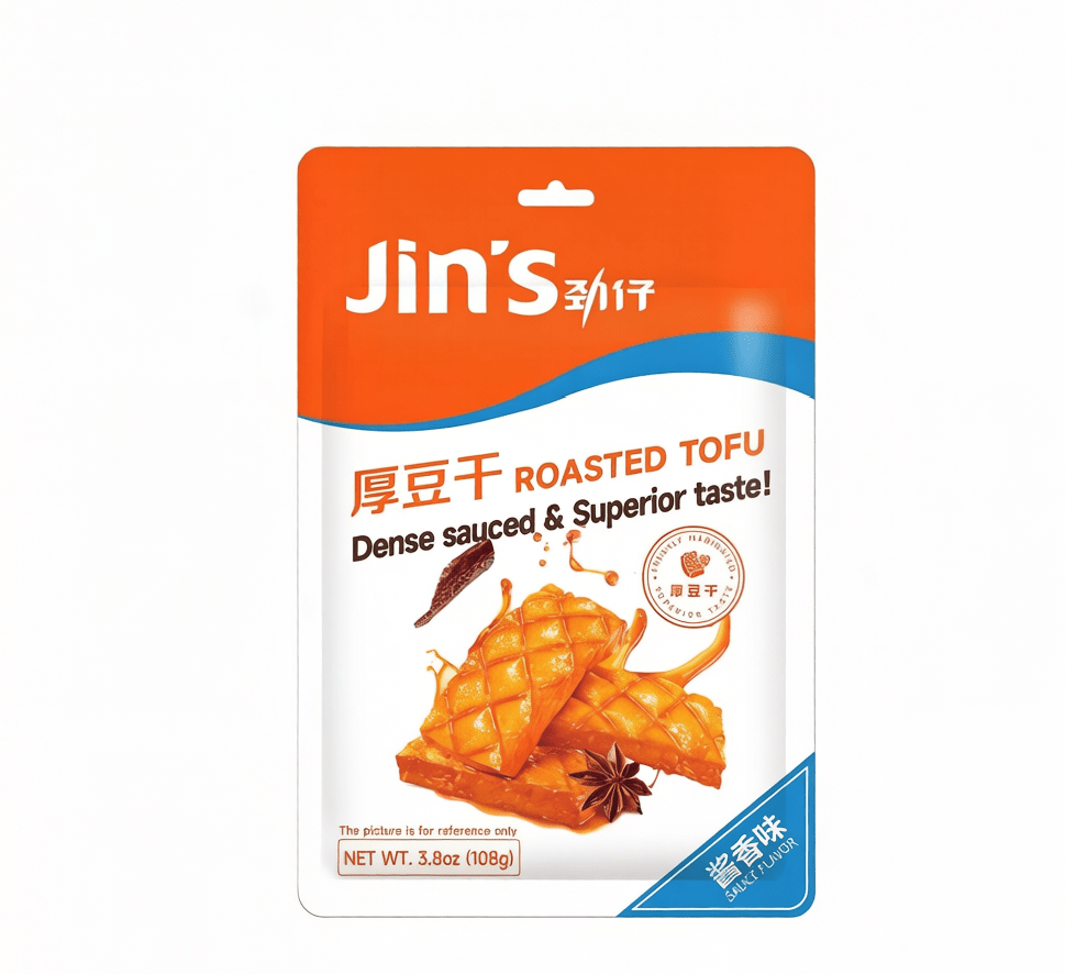 JINZAI gerösteter Tofu mit würziger Sauce 108g - MAOMAO