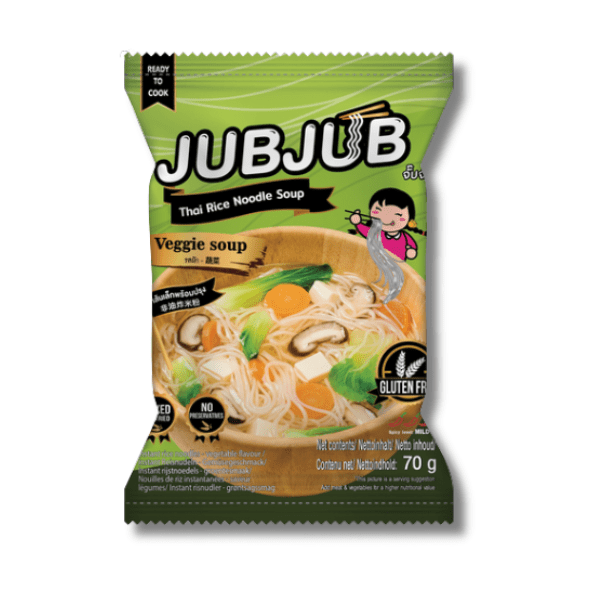 JUB JUB Rice Noodles Vegetable Flavor 70g