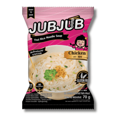 JUB JUB Rice Noodles Chicken 70g