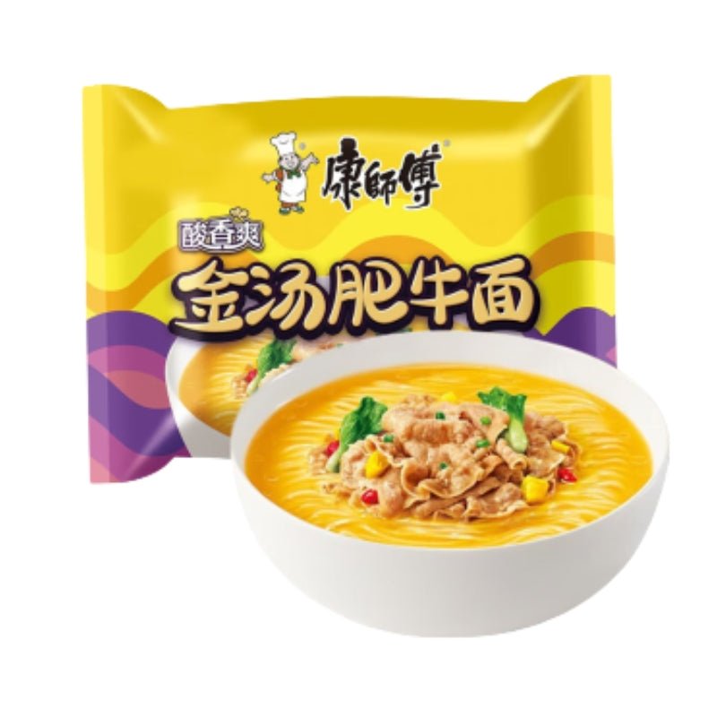 KANG SHI FU Instantnudeln Rindfleisch (Goldene Brühe) 105g - MAOMAO