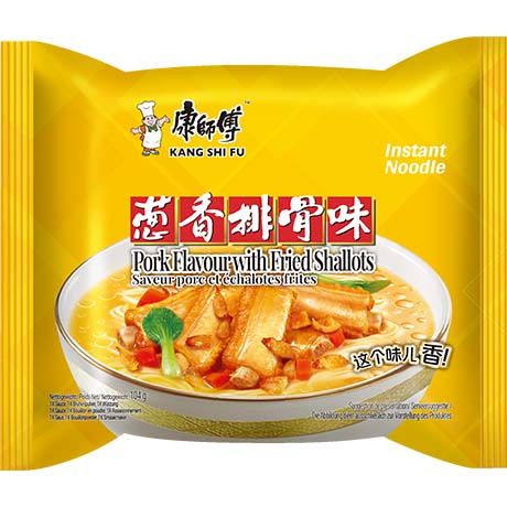 KANG SHI FU Instantnudeln Schweinefleisch & Schalotten 104g - MAOMAO