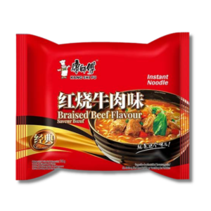 NUR 1 EURO KANG SHI FU Instantnudeln geschmortes Rindfleisch 106g - 3 Stück Max pro Bestellung
