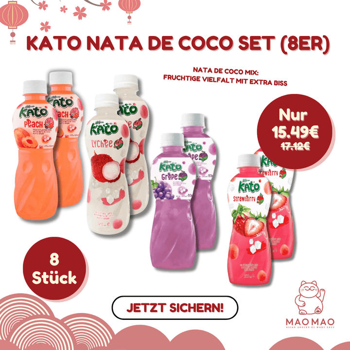 KATO Nata de Coco Set (8er) - MAOMAO