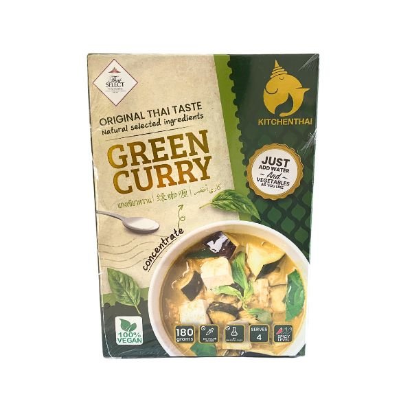 KITCHENTHAI Veganes Konzentrat für grünes Kokoscurry 180g