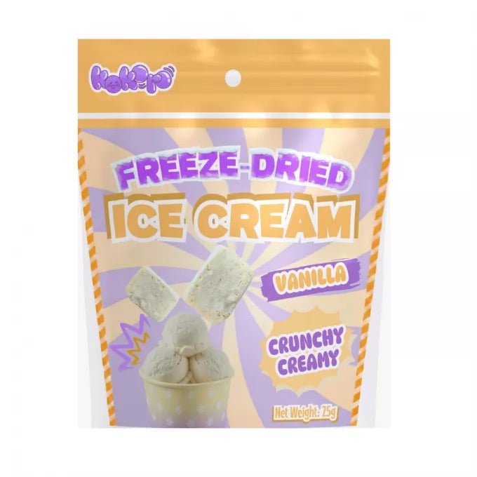 KOKORO Gefriergetrocknetes Vanille-Eis 25g - MAOMAO