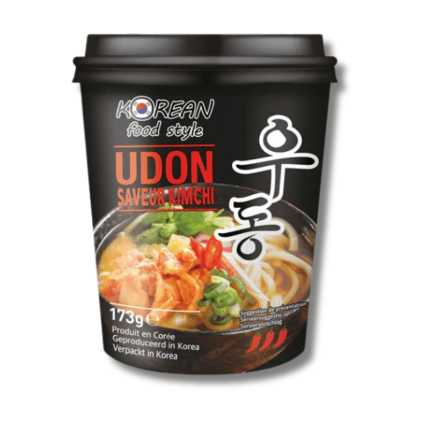 KOREAN FOOD STYLE Vorgekochte Nudeln Kimchi 173g - MAOMAO