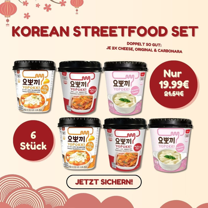 Korean Streetfood Yopokki Tteokbokki XXL Set - MAOMAO
