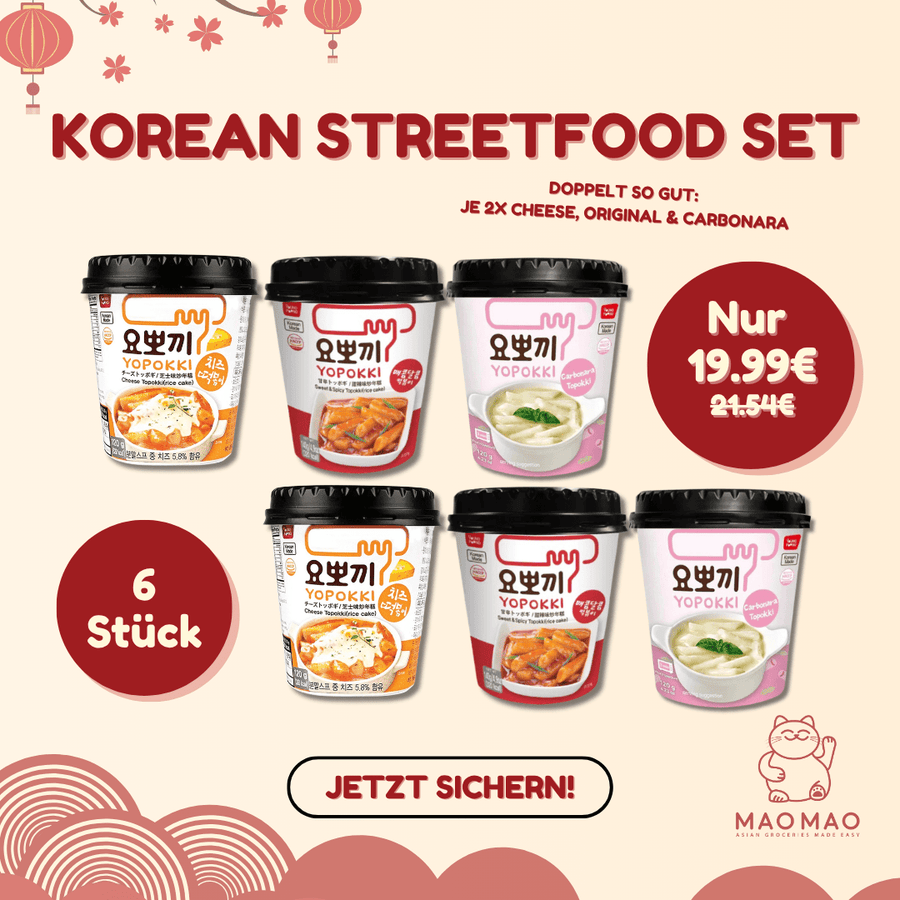 Korean Streetfood Yopokki Tteokbokki XXL Set - MAOMAO