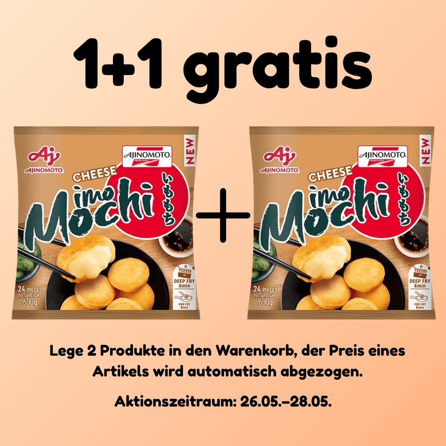 (KW) AJINOMOTO Kartoffel - Mochi (Imo Mochi) mit Käse 600g - MAOMAO
