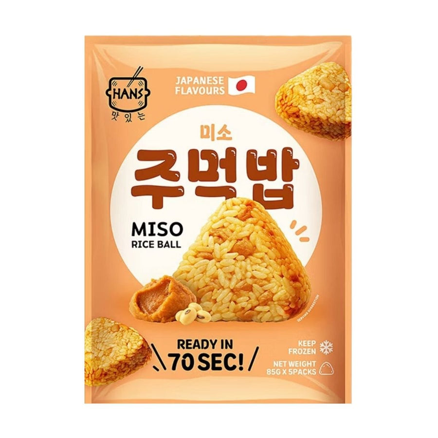 (KW) HANSS Reisbällchen Miso Hähnchen 425g - MAOMAO