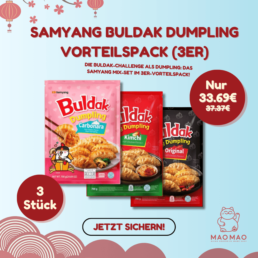 (KW) Samyang Buldak Dumpling Vorteilspack (3er) - MAOMAO