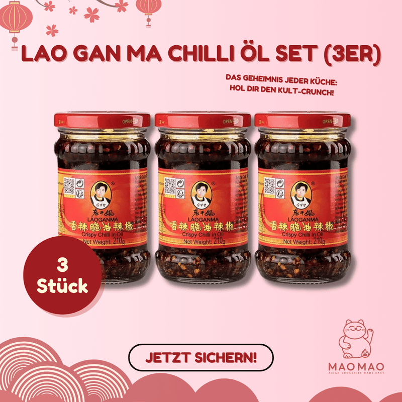 LAO GAN MA Chili Oil Set (3-pack)