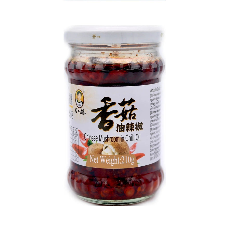 LAO GAN MA Chinesische Pilze in Chili-Öl 210g - MAOMAO