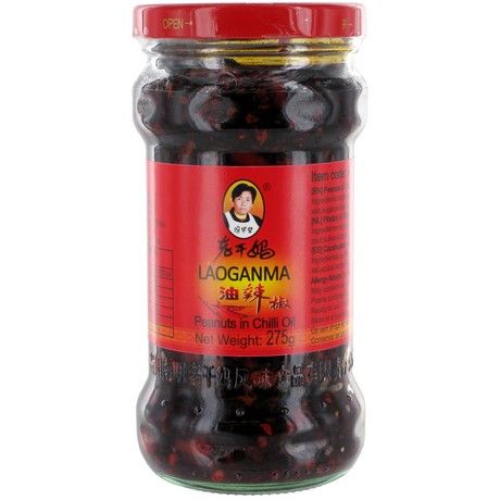 LAO GAN MA Erdnüsse in Chili-Öl 275g