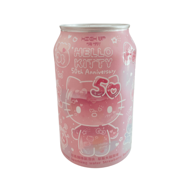 HIGHUP Hello Kitty Ramune Strawberry 330ml (DISPOSABLE)