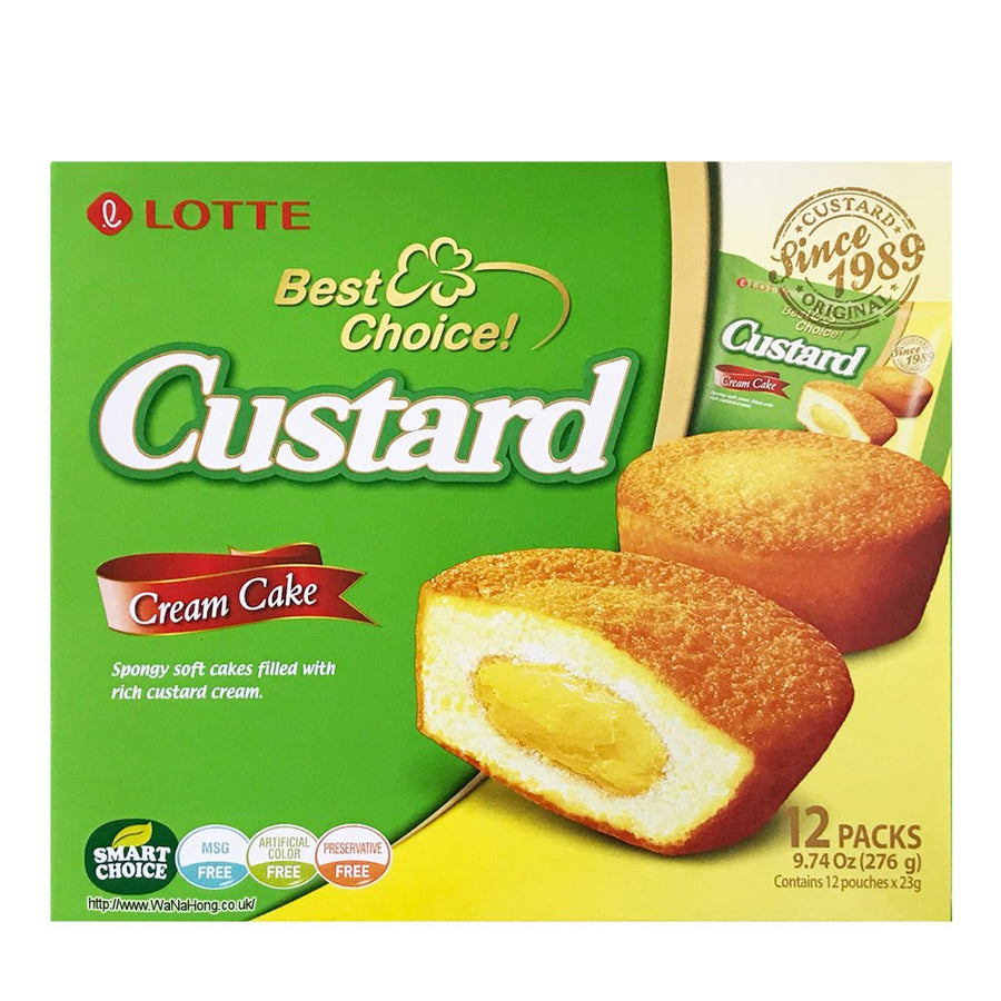 LOTTE Custard Kuchen 276g - MAOMAO