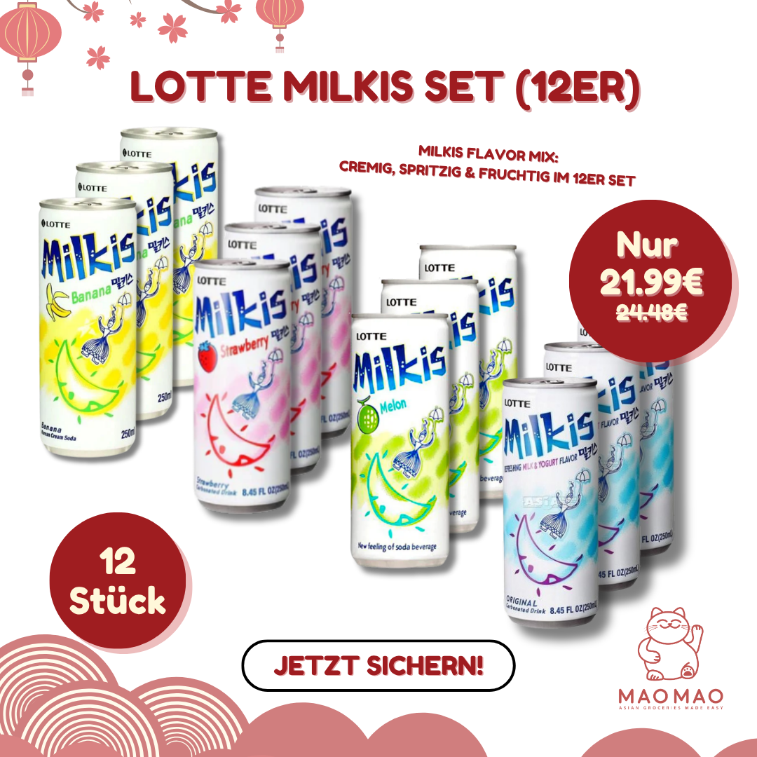 LOTTE MILKIS Set (12er) - MAOMAO