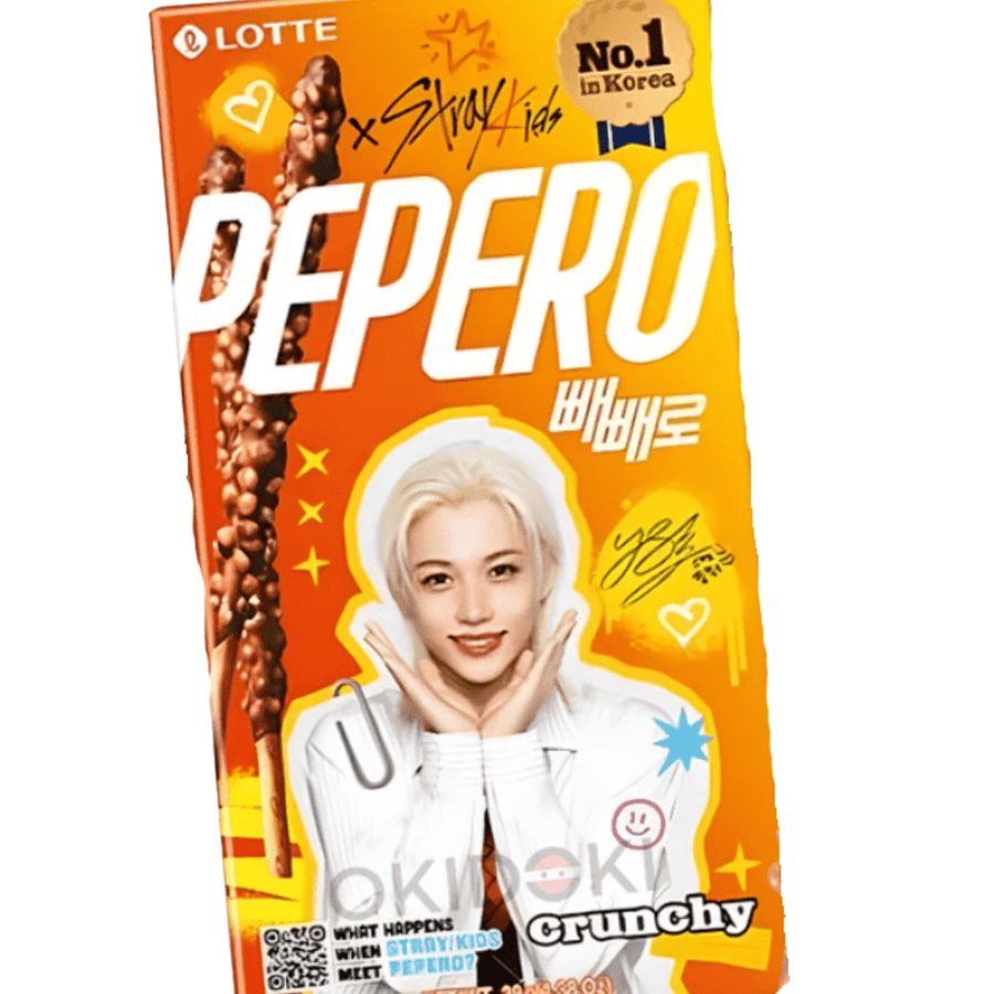 LOTTE Pepero Crunchy Stray Kids Edition 39g - MAOMAO
