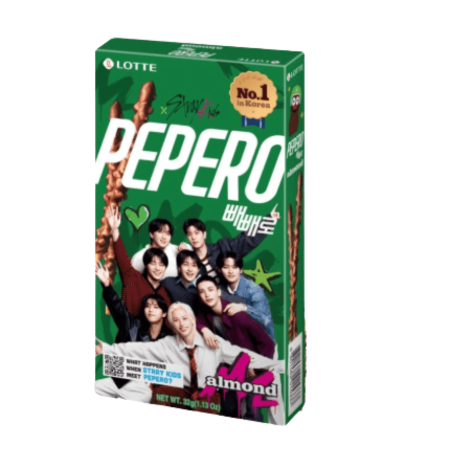 LOTTE Pepero Mandel Stray Kids Edition 32g - MAOMAO