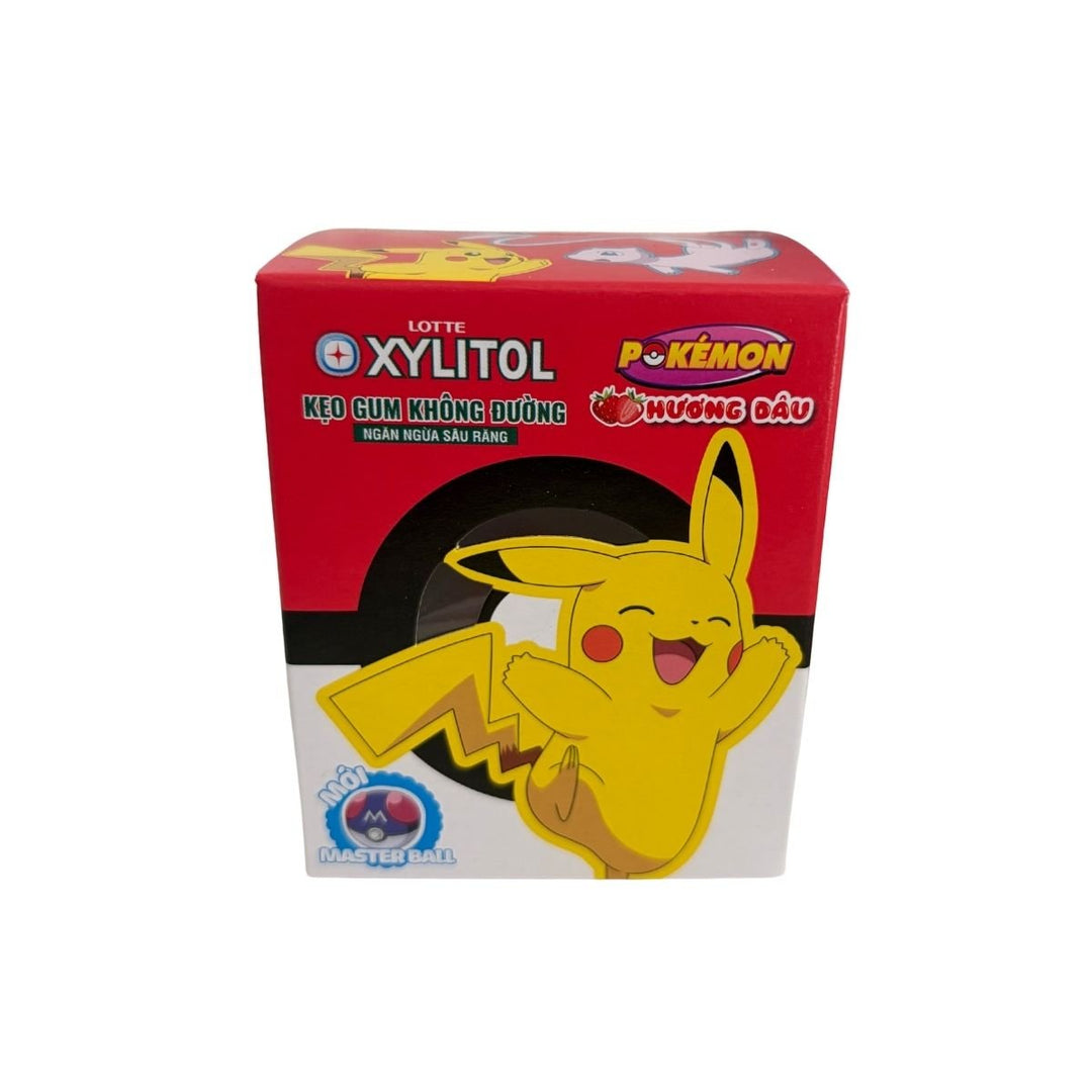 LOTTE Pokémon Erdbeer-Fruchtgummi mit Spielzeug 3,2g - MAOMAO