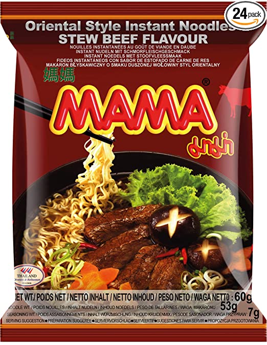 MAMA instant noodles braised beef 60g