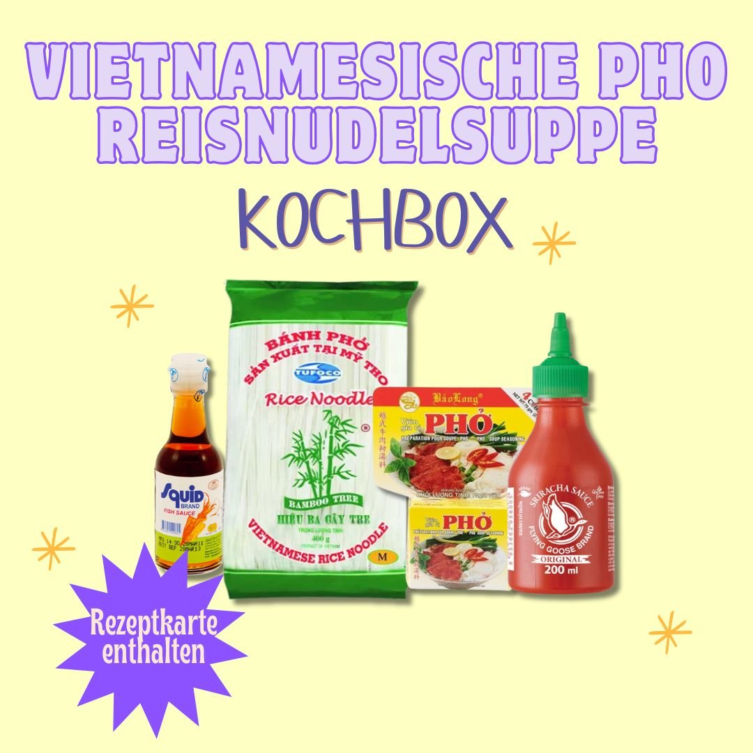 MAOMAO Vietnamesische Pho Reisnudelsuppe Kochbox (4 Portionen) - MAOMAO