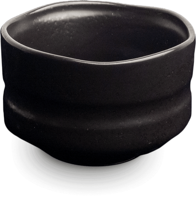 Matcha-Schale (Chawan) Schwarz 9,5 cm x 6 cm