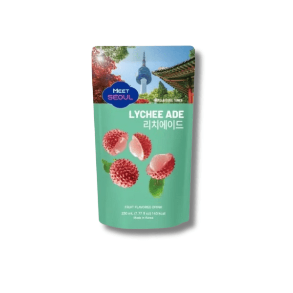 MEET SEOUL Ade Pouch Drinks Lychee 230ml