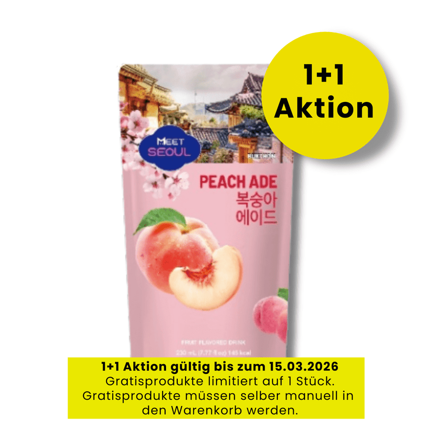 MEET SEOUL Ade Beutelgetränke Pfirsich 230ml - MAOMAO