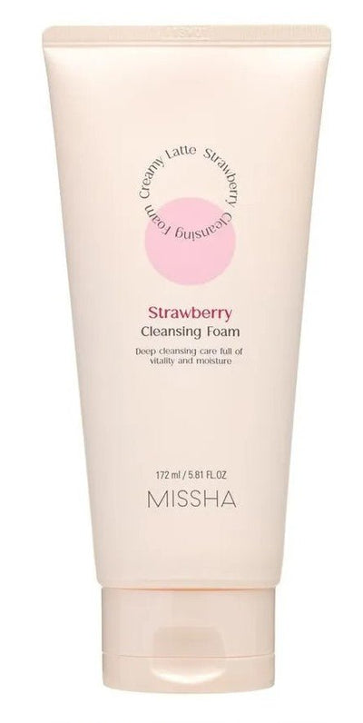 MISSHA 谜尚 奶油拿铁洁面泡沫 草莓 172ml