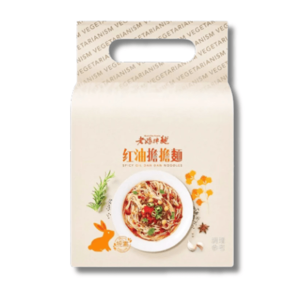 MOMS DRY NOODLE Chili Oil Dan Dan 135 x 3 g (405g) - MAOMAO