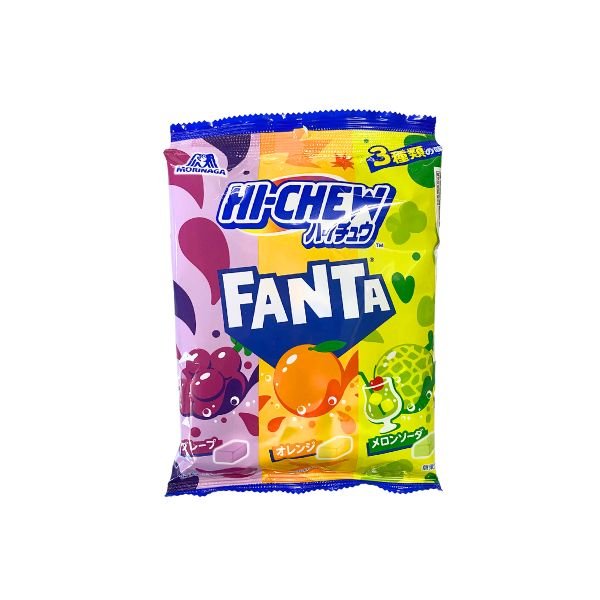 MORINAGA Hi-Chew Fanta 3 Flavors Chewy Candy 68g