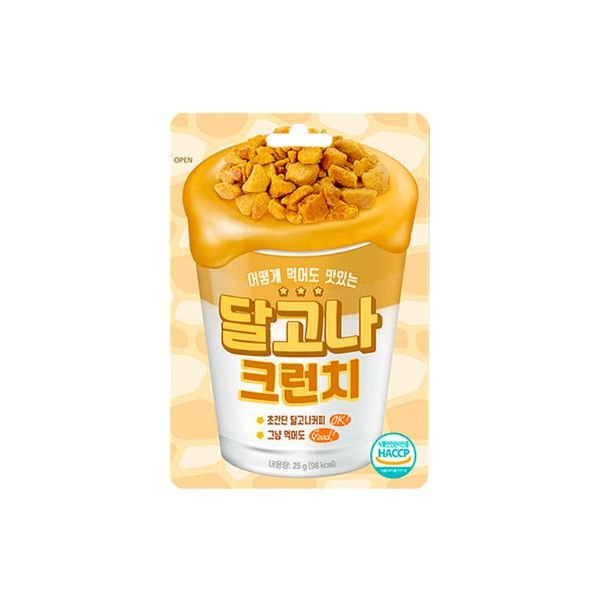 NAMU Dalgona Crunch 25g (Koreanisches Straßen Snack)