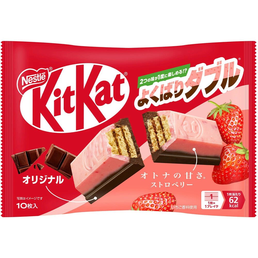 NESTLE KitKat Schokolade & Erdbeere 116g - MAOMAO