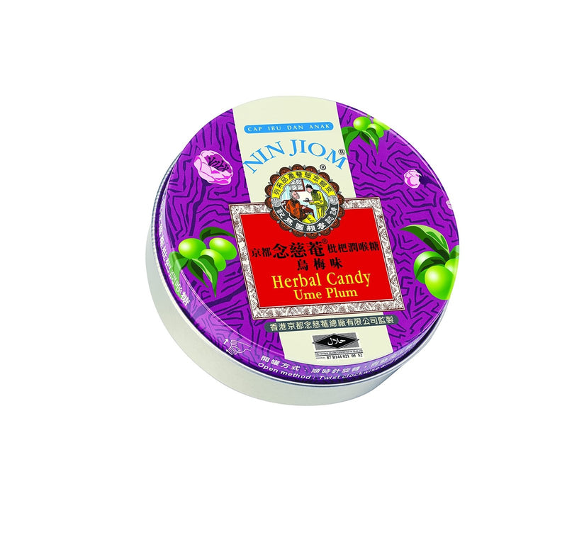NIN JIOM Herbal Candy Ume Plum Flavor 60g