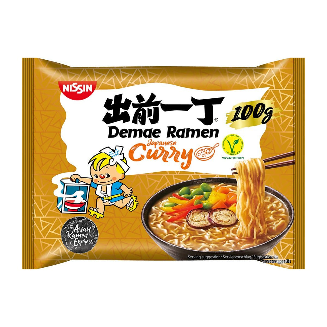 NISSIN Instant Nudeln Japanese Curry 100g - MAOMAO