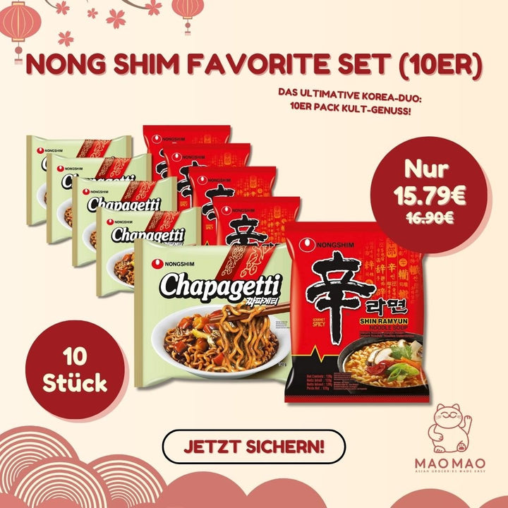 Nong Shim Favorite Set (10er) - MAOMAO