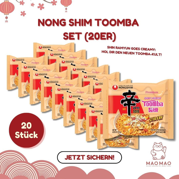Nong Shim Toomba Set (20er) - MAOMAO