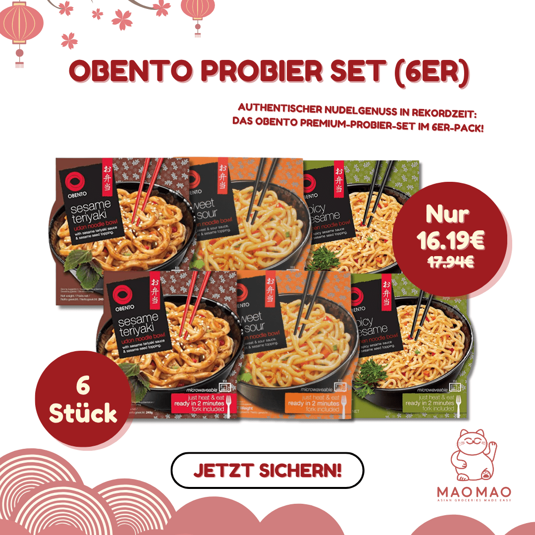 Obento Probier Set (6er) - MAOMAO