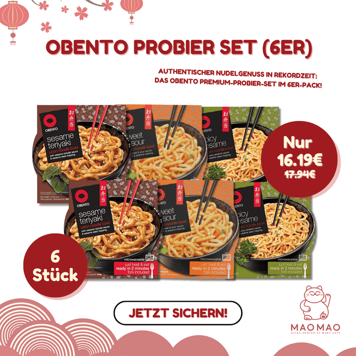 Obento Probier Set (6er) - MAOMAO