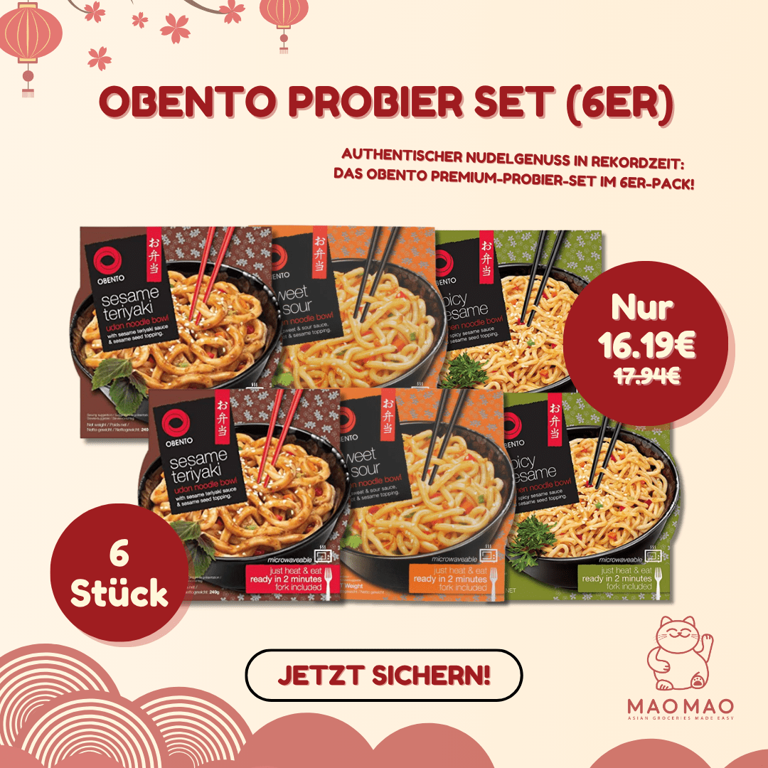 Obento Probier Set (6er) - MAOMAO