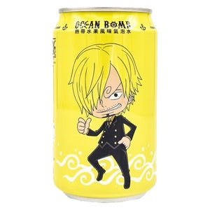 OCEAN BOMB One Piece Soda Tropical Fruit 330ml - MAOMAO