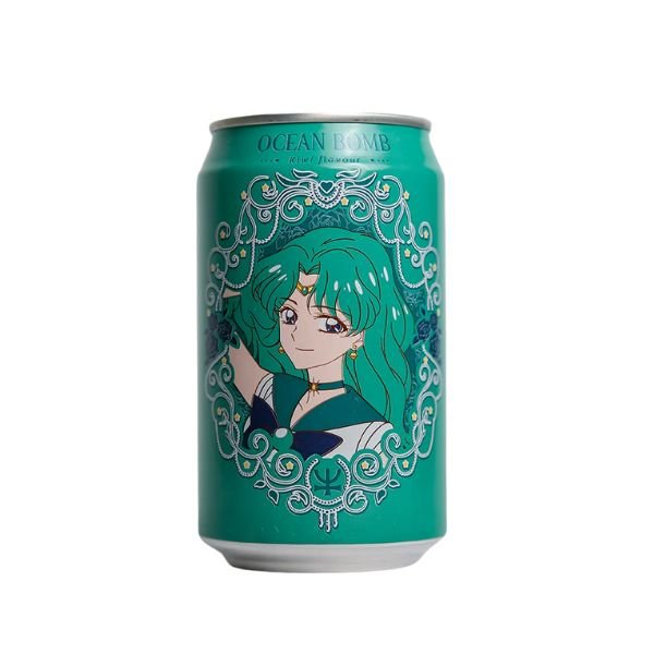 OCEAN BOMB Sailor Moon Soda Kiwi 330ml (SINGLE-USE)