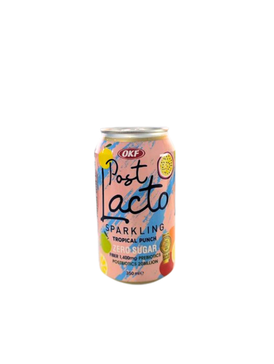 OKF Getränk Post Lacto Sparkling Tropical Punch Zero 350ml (EINWEG)
