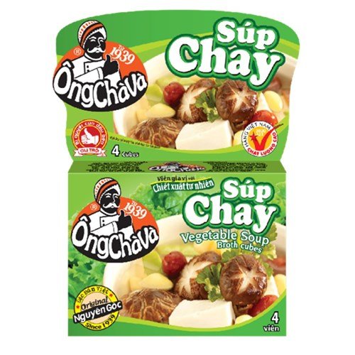 ONG CHA VA Suppengewürz Würfel vegetarisch 75g - MAOMAO