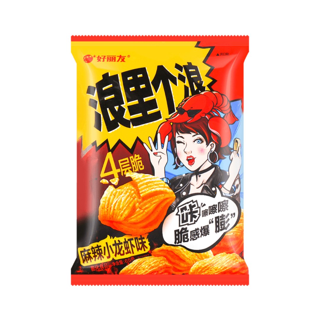 ORION Turtle Chips Scharfe Languste 65g - MAOMAO