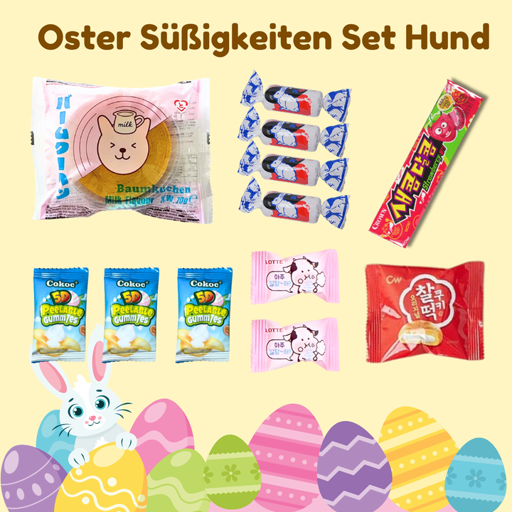 Oster Süßigkeiten Geschenkset mit Hundebeutel - MAOMAO
